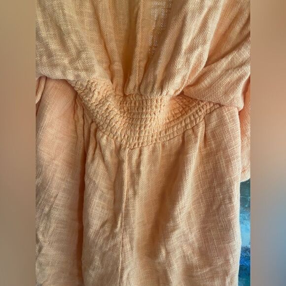 Free people short orange romper size Medium - Picture 11 of 11